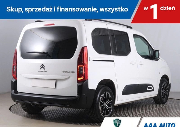 Citroen Berlingo cena 69000 przebieg: 93355, rok produkcji 2018 z Orneta małe 301